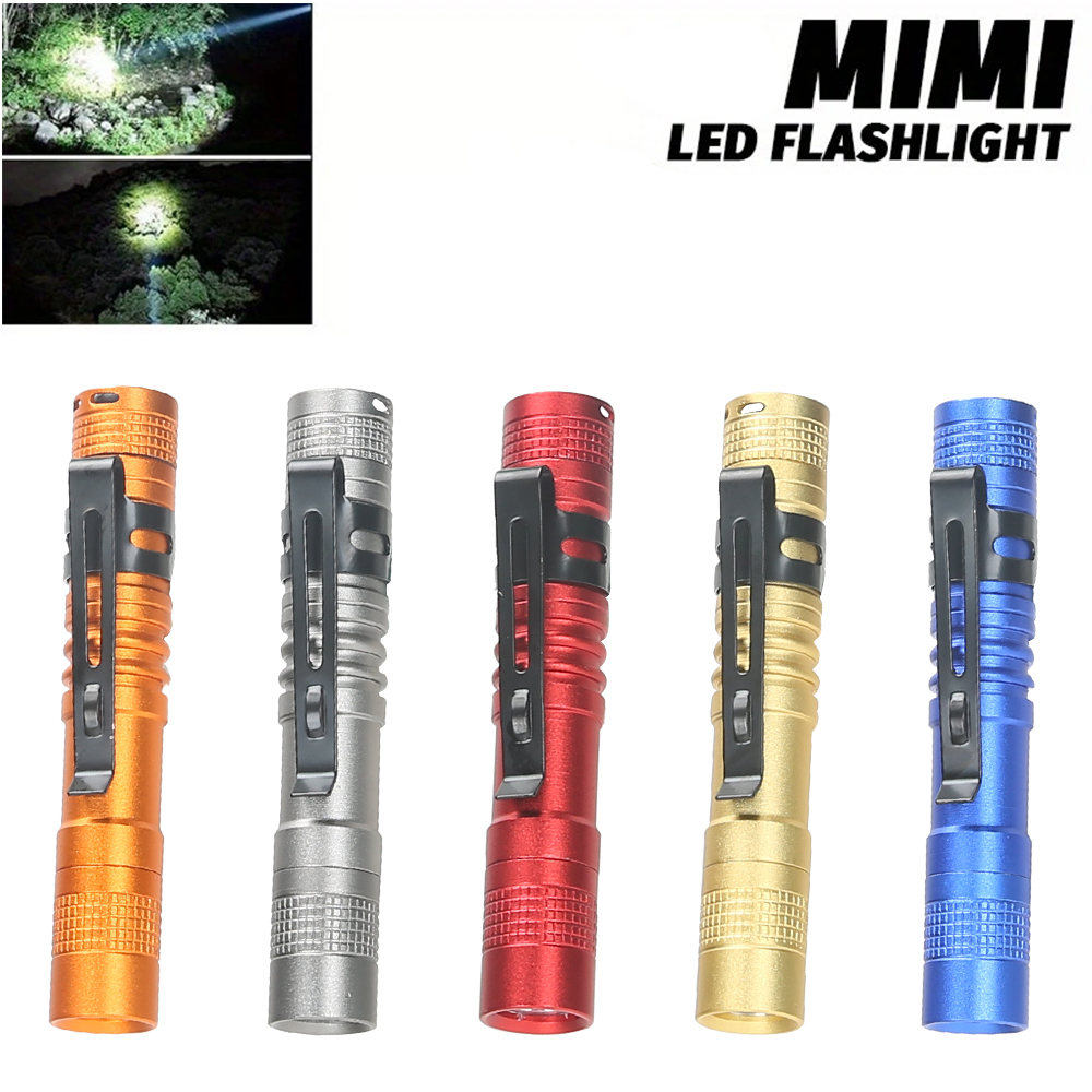 Outdoor Adventure Trips - Mini stylo LED Portable avec pince,