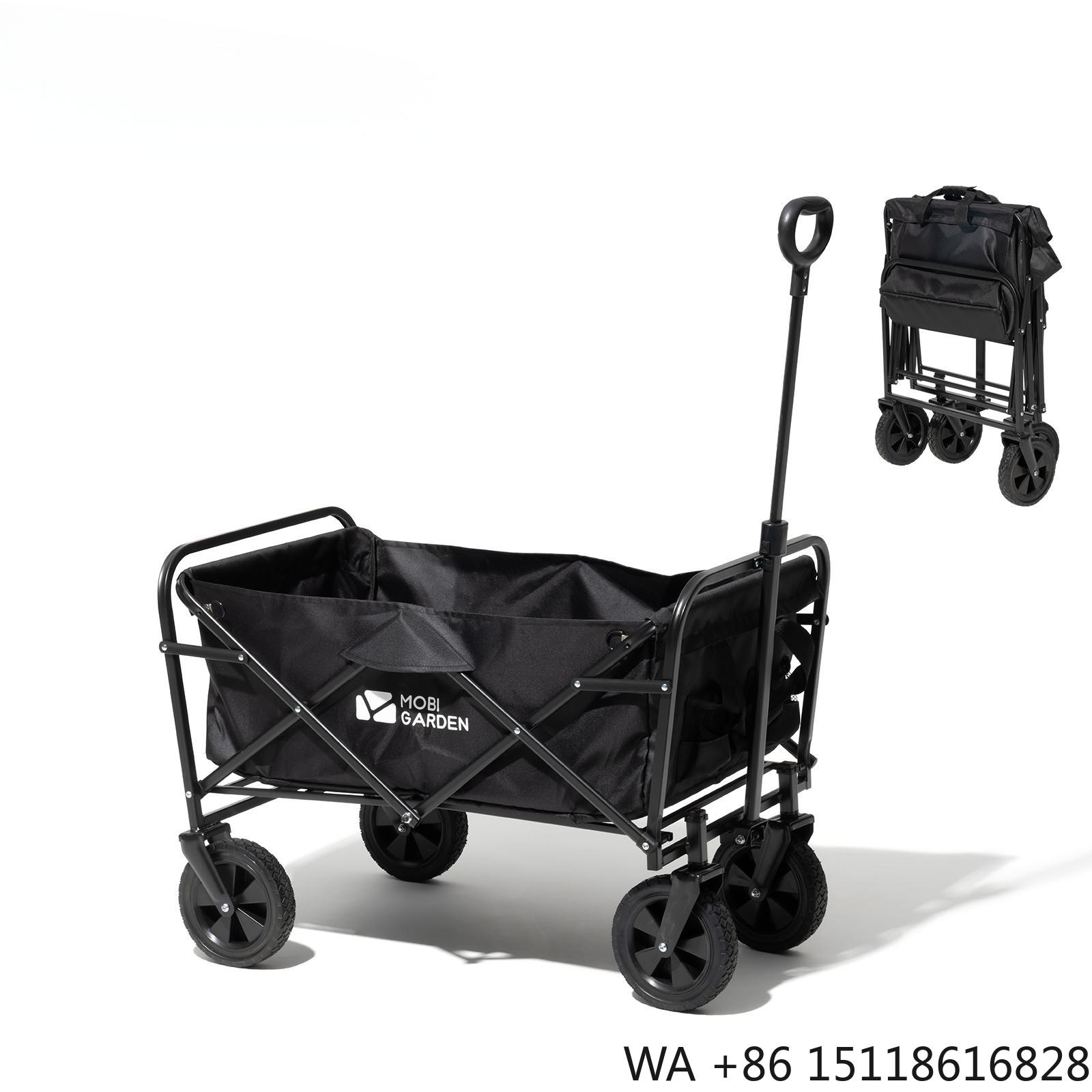 Outdoor Adventure Table With Storage - Chariot de camping pliable à quatre