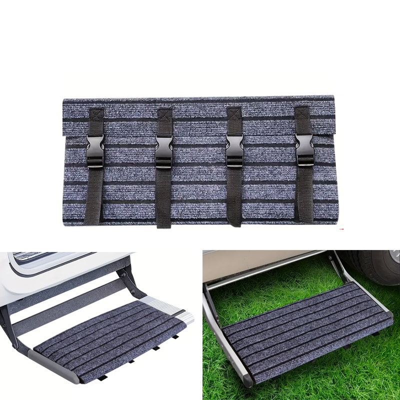 Outdoor Adventure Trips - Paillasson d'extérieur pour caravane, tapis d'escalier