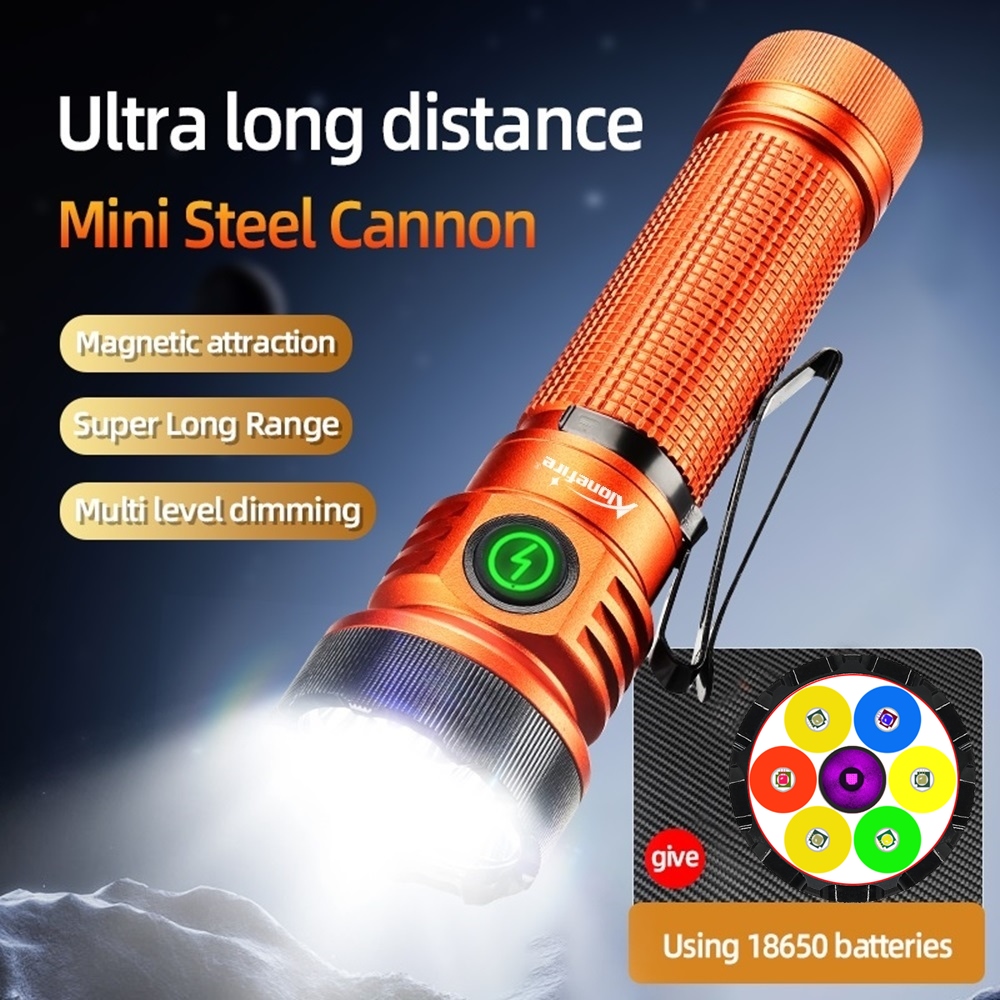 Outdoor Adventure Uva - 7xLED haute luminosité blanc rouge vert