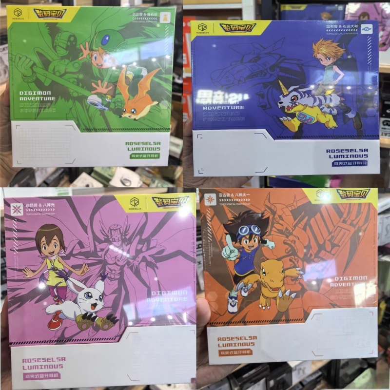 Outdoor Adventure Japan - Nouveaux écouteurs sans fil Bluetooth Digimon