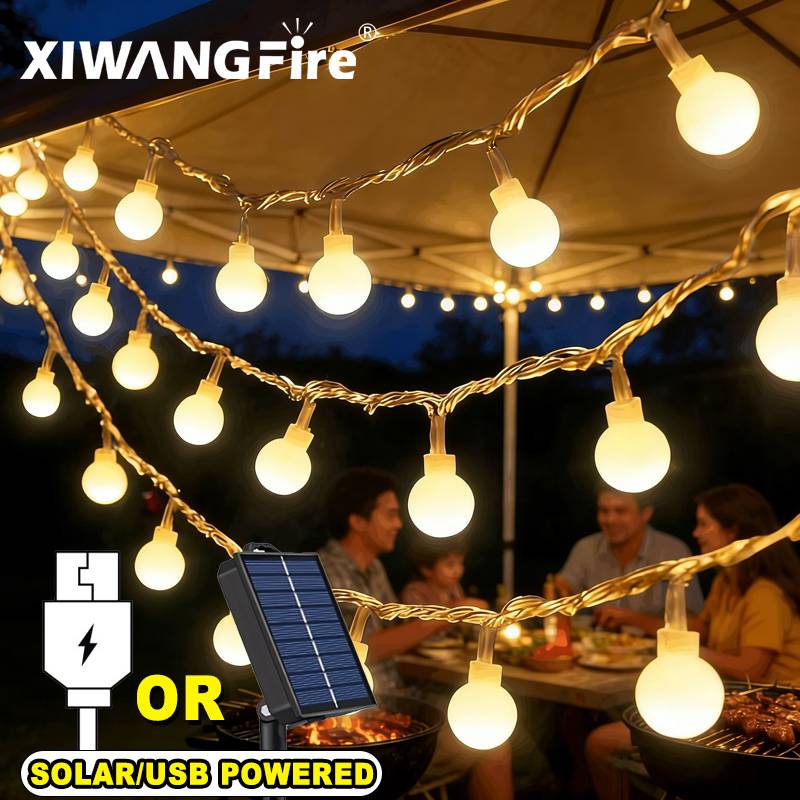 Guirlandes lumineuses solaires - Outdoor Adventure Trips avis et prix