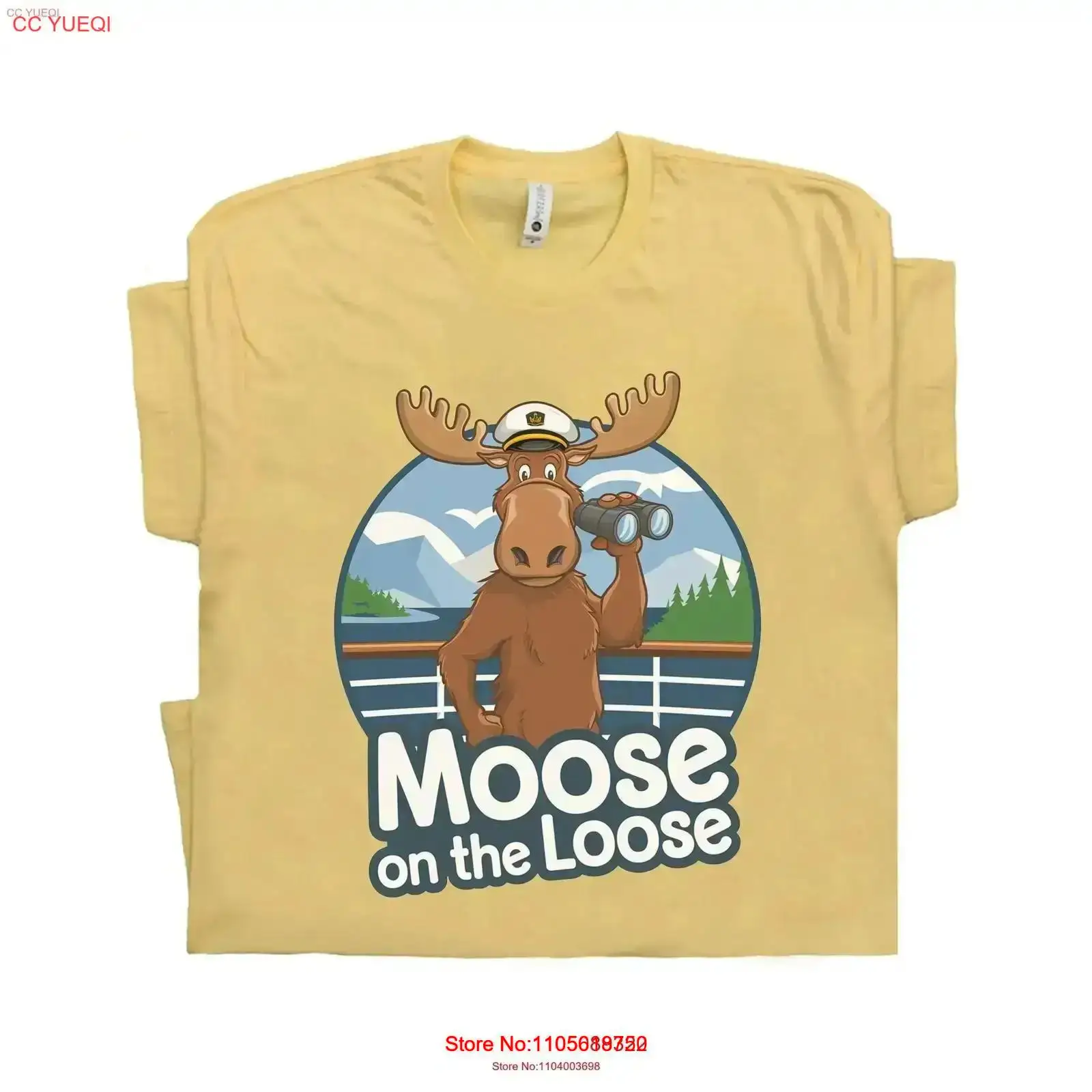 T-shirt Moose Alaska Cruise po - Outdoor Adventure Group avis et prix