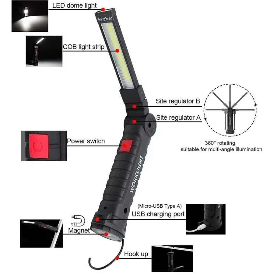 Lampe de poche LED Portable av - Outdoor Adventure Trips avis et prix