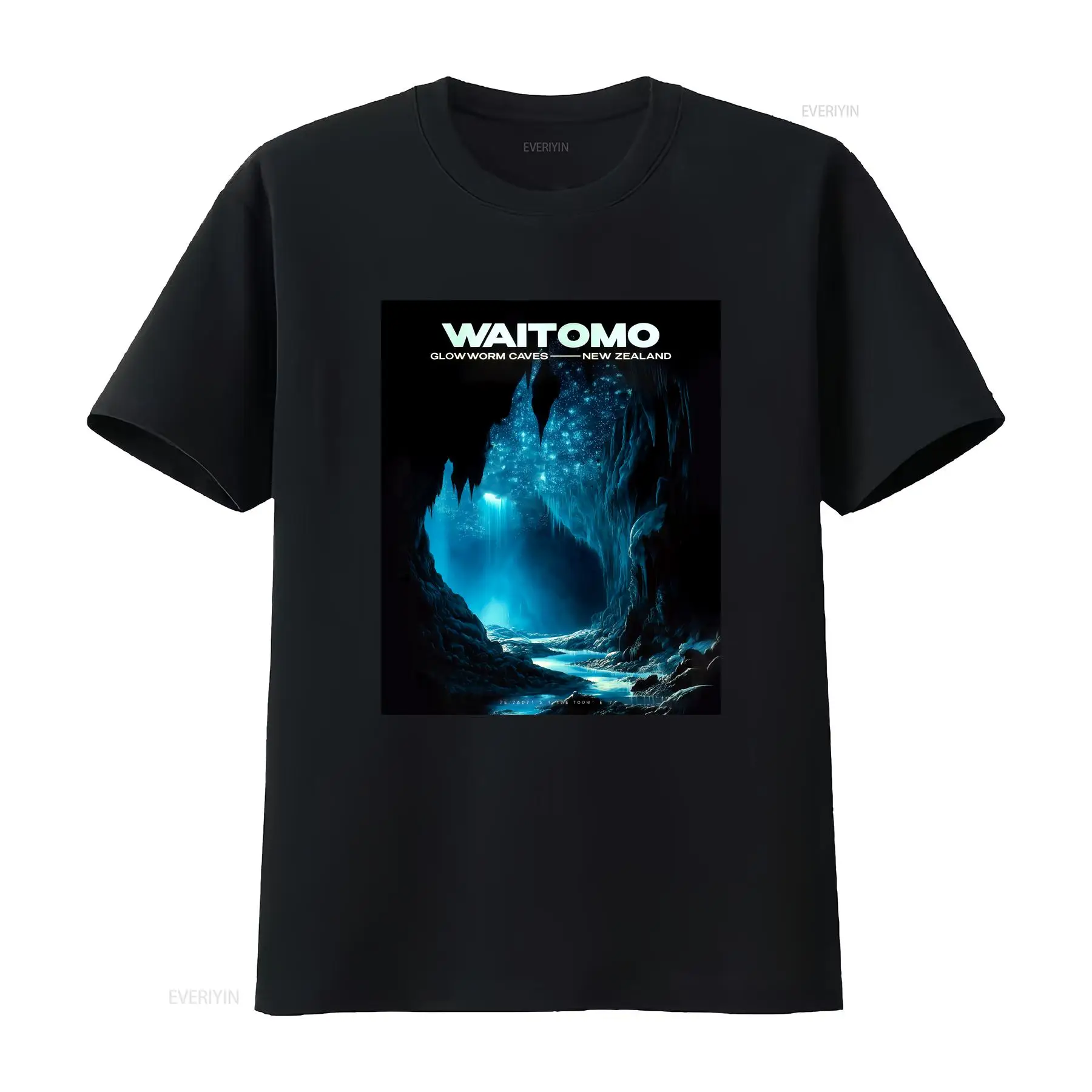 T-shirt Waitomo Caves, vêtemen - Outdoor Adventure New Zealand avis et prix