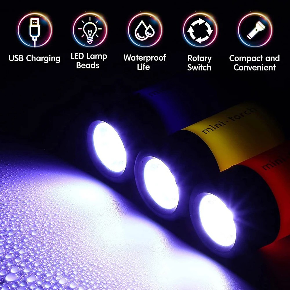Mini lampe de poche rechargeab - Outdoor Adventure Trips avis et prix