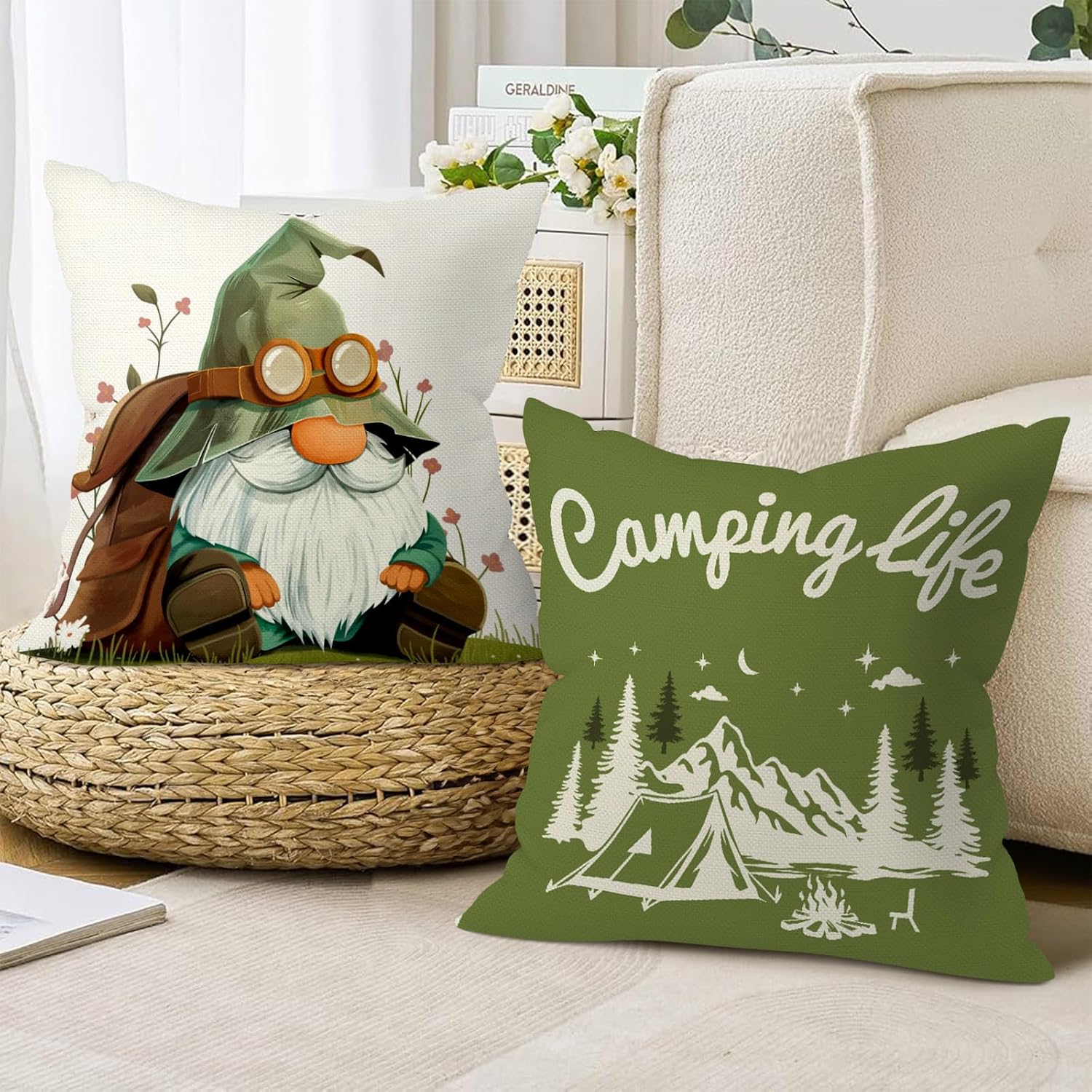 Lot de 4 coussins décoratifs p - Outdoor Adventure Group avis et prix